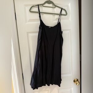 LOFT black skater dress NWT (size 10)